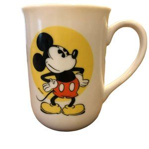 Walt Disney Vintage Mickey Mouse 4" Coffee Mug 8 oz. Made in Japan